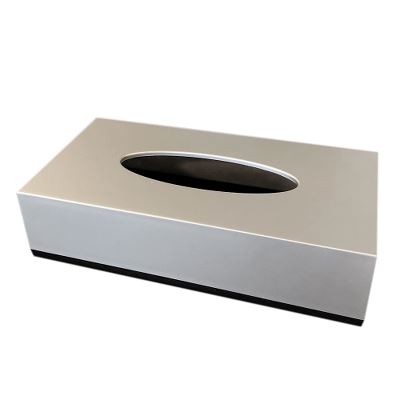 WeCare® Dispenser for tissue box, silver