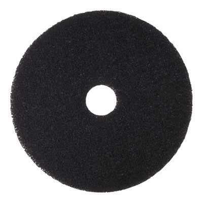 Dan-Mop® Rondel black, 15"/38 cm, RPM 175-350